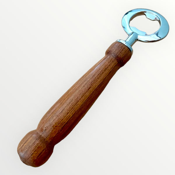hanturned brazilian cherry wood bottle opener paul's hand turned creations