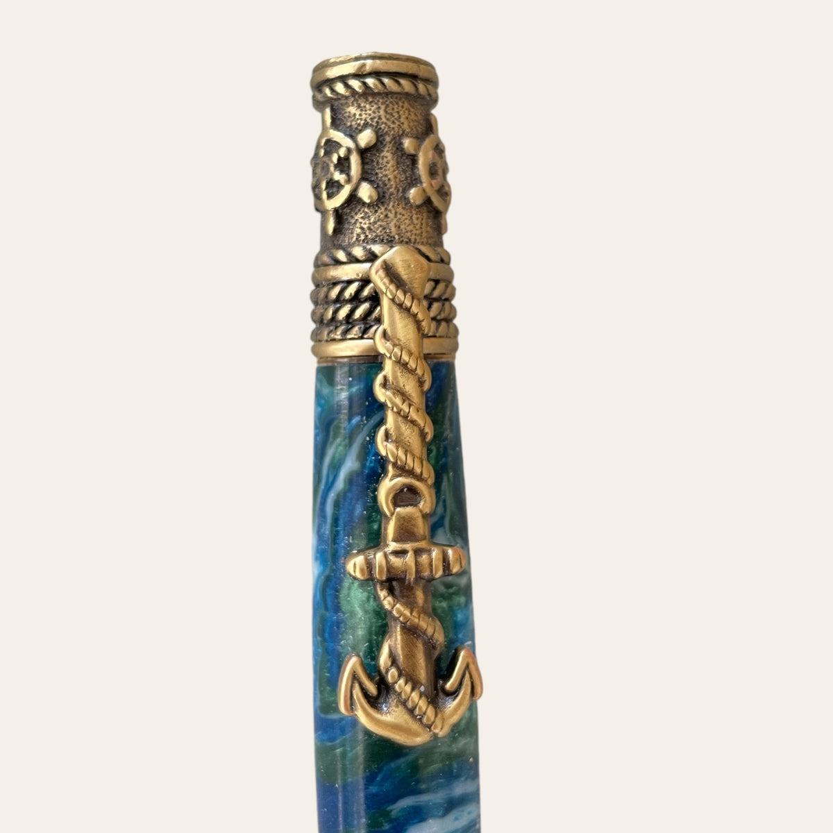 Nautical Theme Hand Turned Pen - Under The Sea