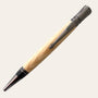 An Ash Wood Executive Pen with gun metal trim from Paul's Hand Turned Creations.