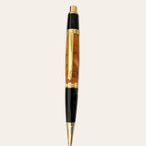 Gatsby Pen and Pencil Set-Exotic Bethlehem Olive Wood  Paul's Hand Turned Creations   