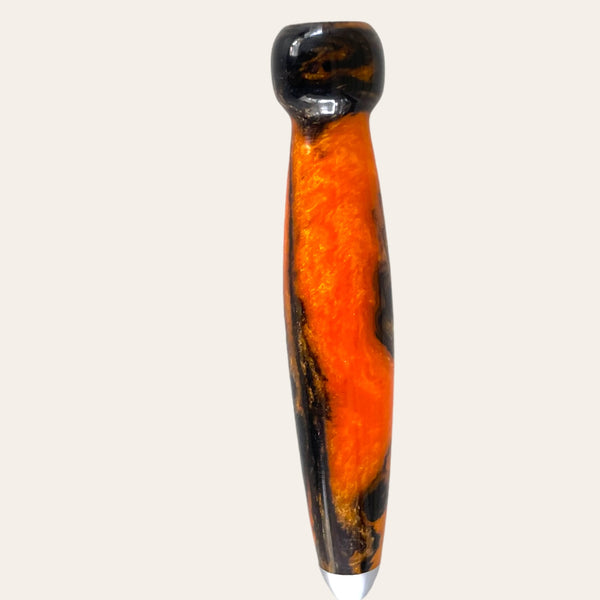 Extra Resin Crochet Handle - Sunrise Blaze