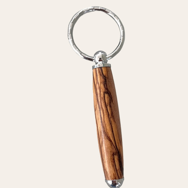 Small Bethlehem Olive Wood Keychain