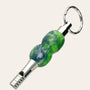 Resin Key Chain with Safety Whistle - Mystery