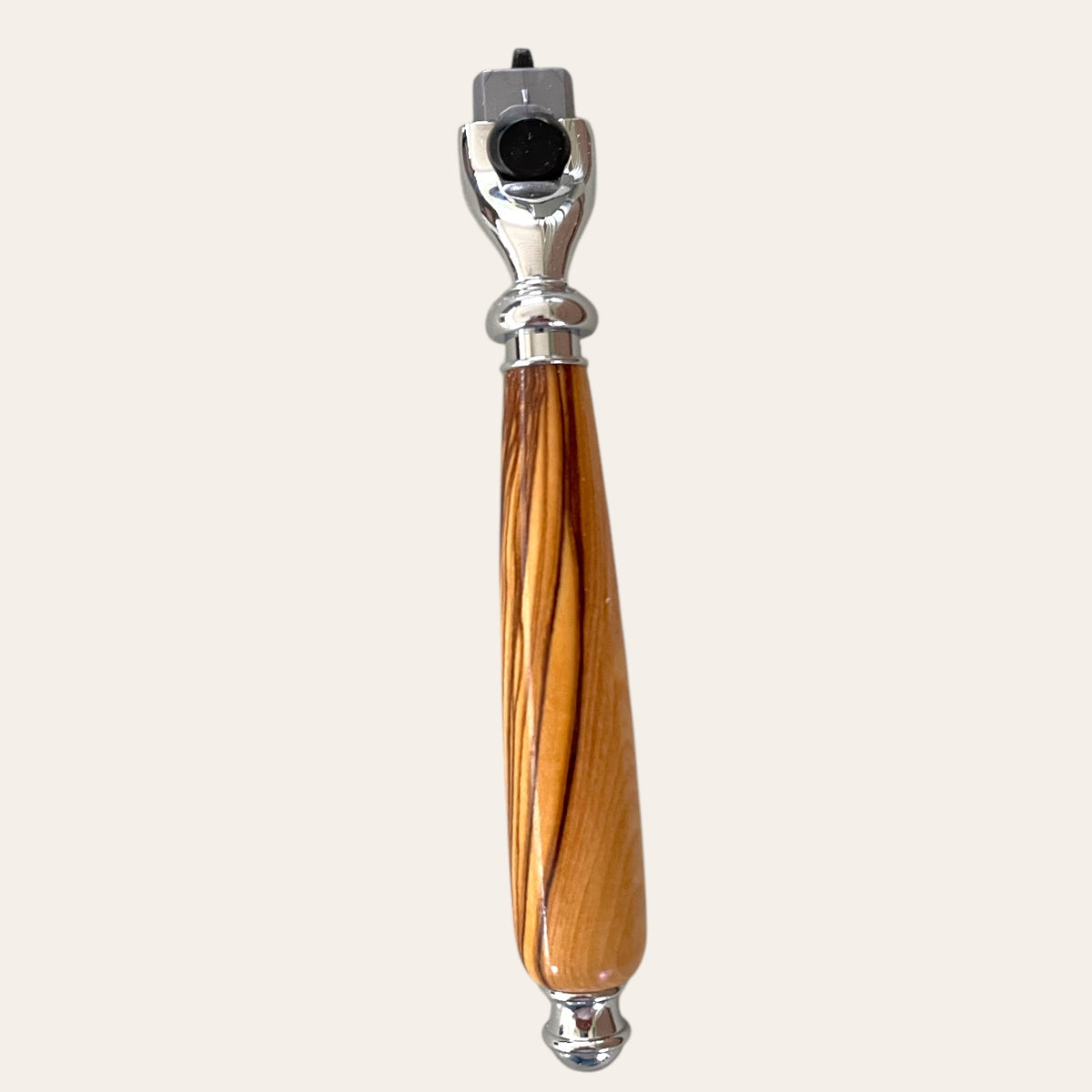 Bethlehem Olivewood Razor Handle For Mach 3