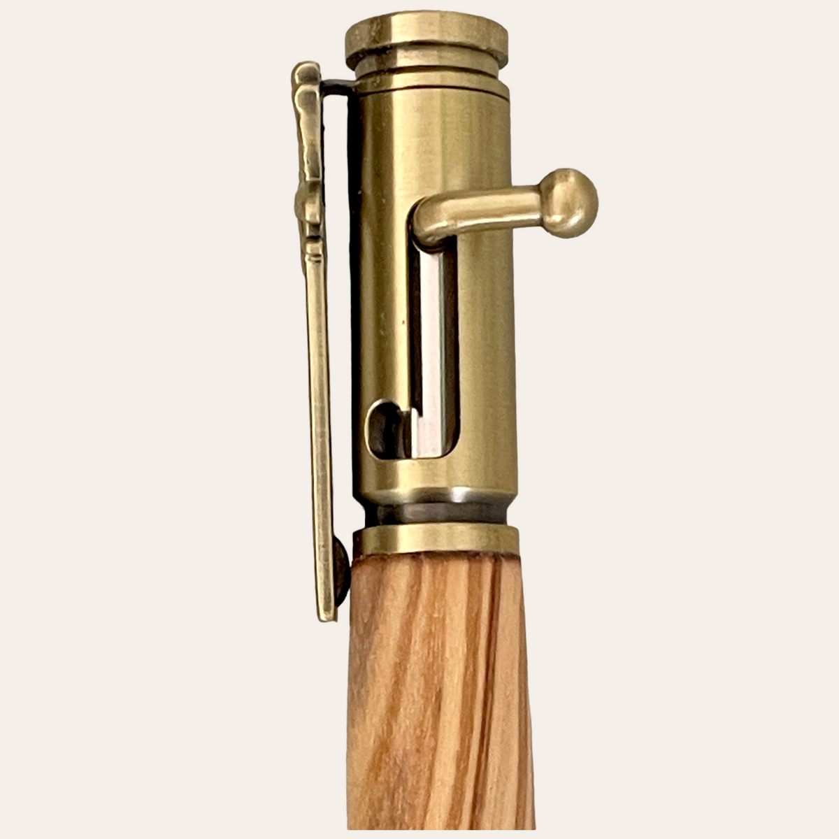 Statue Of Liberty Bolt Action Hand Turned Pen with Bethlehem Olive Wood Pens & Pencils Paul's Hand Turned Creations   